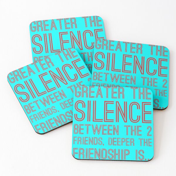 Item preview, Silence & Friendship designed and sold by Narayans.