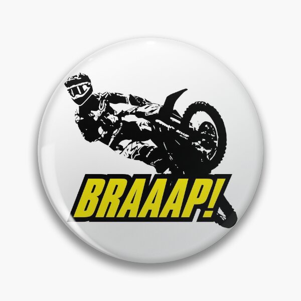 Artikelvorschau, BRAAAP Supercross Peitsche (gelb) entworfen und verkauft von racerspitstop.