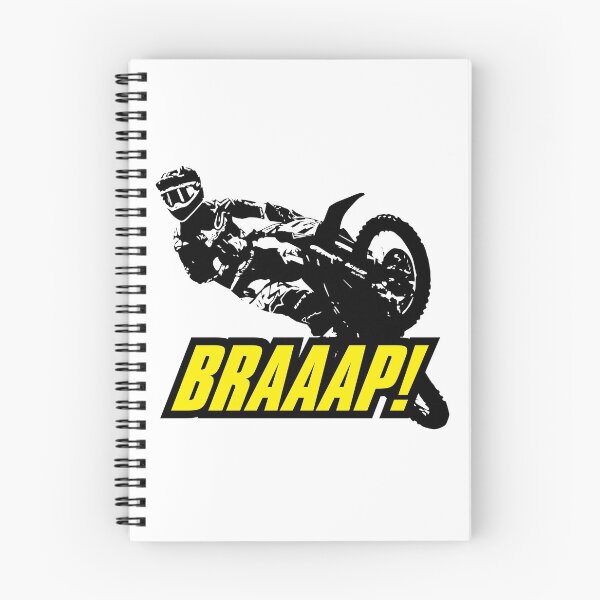 Item preview, Látigo de Supercross BRAAAP (amarillo) designed and sold by racerspitstop.