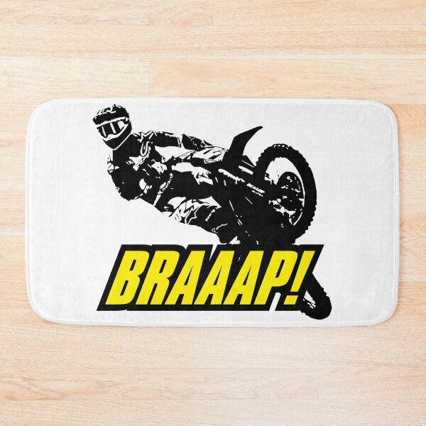 Item preview, Látigo de Supercross BRAAAP (amarillo) designed and sold by racerspitstop.