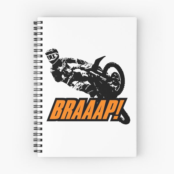 Item preview, BRAAAP Supercross Whip (Orange) designed and sold by racerspitstop.