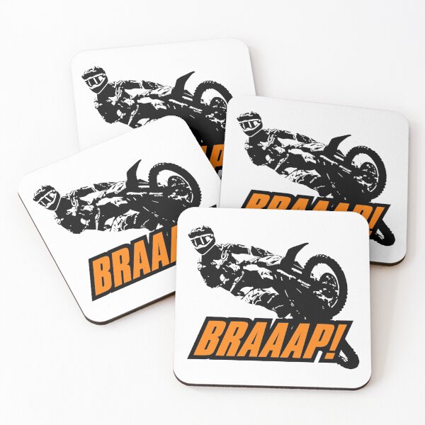 Item preview, Látigo BRAAAP Supercross (Naranja) designed and sold by racerspitstop.