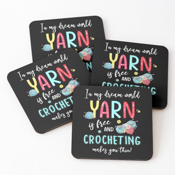 Item preview, Funny Crocheting Yarn Shirt Sewing Quilting Knitting Hobbies T Shirt designed and sold by tuanitus.