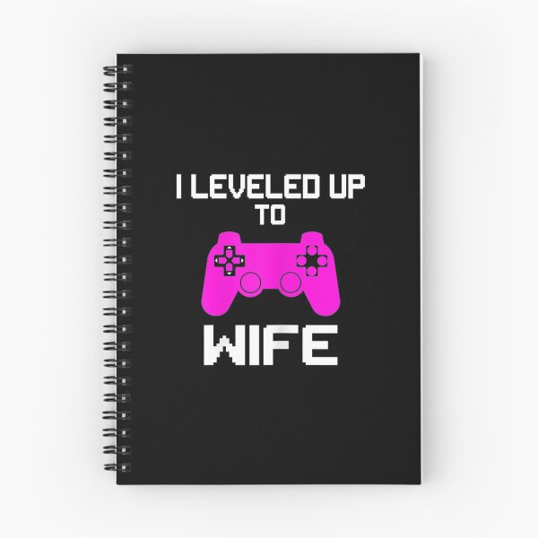 Item preview, I leveled up to Wife fun matching gamer designed and sold by Laren-Fashion.