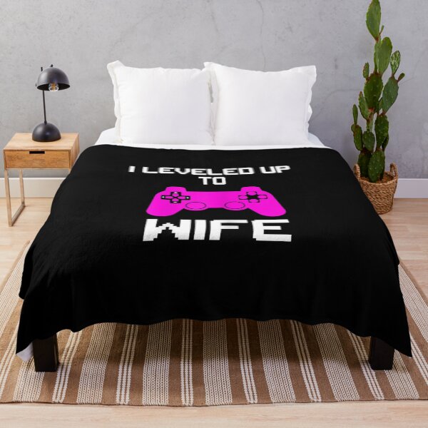 Item preview, I leveled up to Wife fun matching gamer designed and sold by Laren-Fashion.