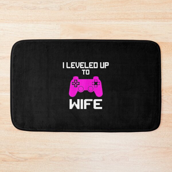 Item preview, I leveled up to Wife fun matching gamer designed and sold by Laren-Fashion.