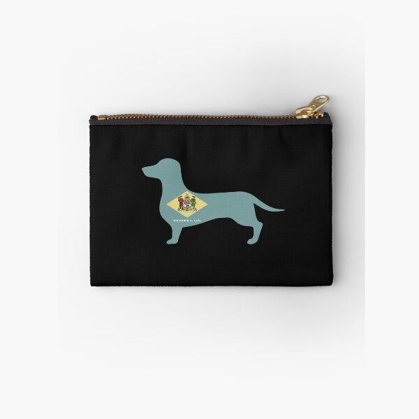 Item preview, Delaware Dachshund Flag designed and sold by Wienerful.