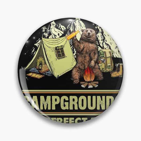 Item preview, Morning Wood Campgrounds The Perfect Place To Pitch A Tent designed and sold by leanhngunhubo.