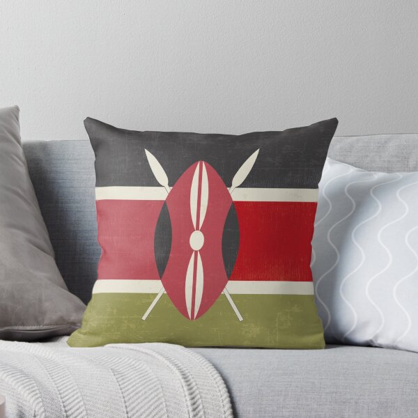 Item preview, Kenyan Flag designed and sold by kkebuchi.