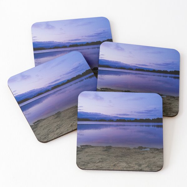 Item preview, Purple Sunset over Water designed and sold by sarazaurus.