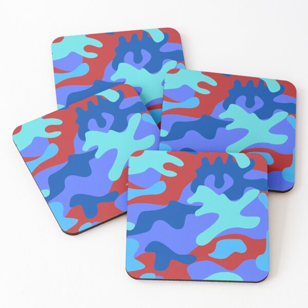 Item preview, Camouflage blue, designed and sold by AJSkinnerPrints.