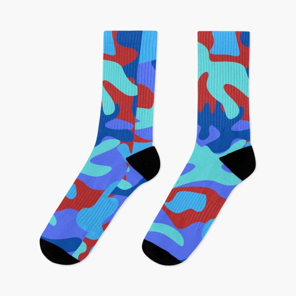 Item preview, Camouflage blue, designed and sold by AJSkinnerPrints.