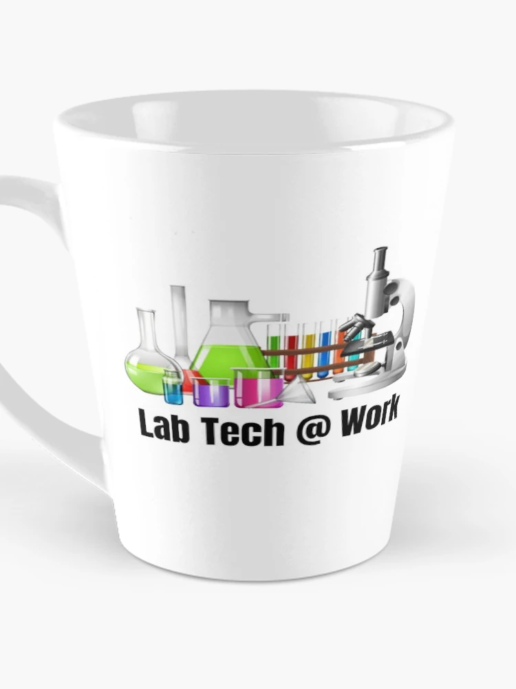 Thumbnail 3 of 4, Coffee Mug, Lab Tech @ Work | Lab Technician | Medical Lab Tech | Scientist designed and sold by LabTechMerch.