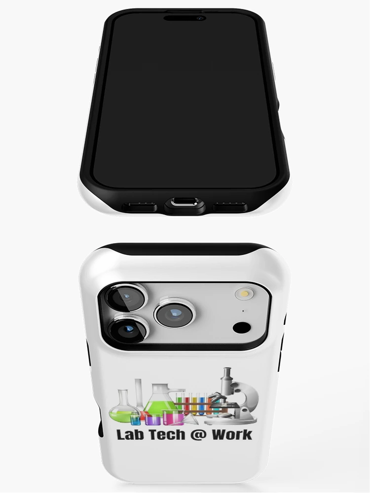 Thumbnail 3 of 4, iPhone Case, Lab Tech @ Work | Lab Technician | Medical Lab Tech | Scientist designed and sold by LabTechMerch.
