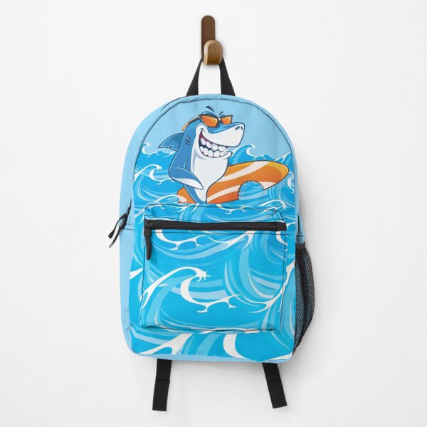 Item preview, Finn - The Surfer Shark designed and sold by wazoosi.