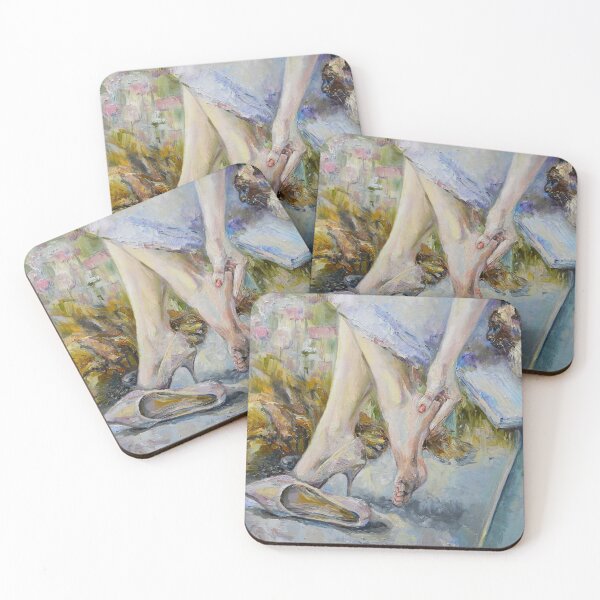 Item preview, Beautiful feminine picture with animals. Summer day. designed and sold by Elena Reutova.