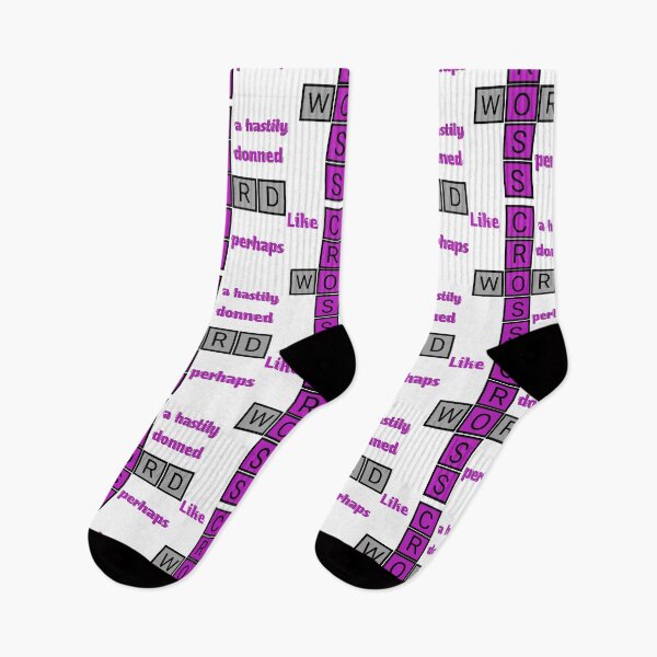 Item preview, Like A Hastily Donned Perhaps Crossword designed and sold by Fatimalak.