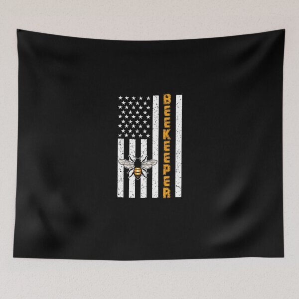 Item preview, Bee Keeper American Flag designed and sold by leanhngunhubo.