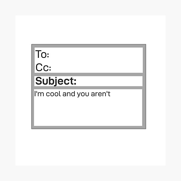 Item preview, i am cool email style aesthetic design designed and sold by elizastreet.