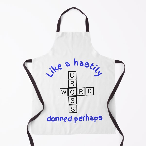 Item preview, Like A Hastily Donned Perhaps Crossword designed and sold by Fatimalak.