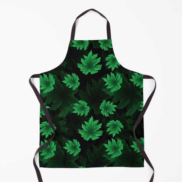 Item preview, Green leaves pattern   designed and sold by Galina Kostyaeva.