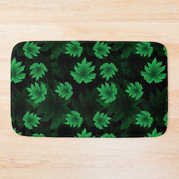 Item preview, Green leaves pattern   designed and sold by Galina Kostyaeva.