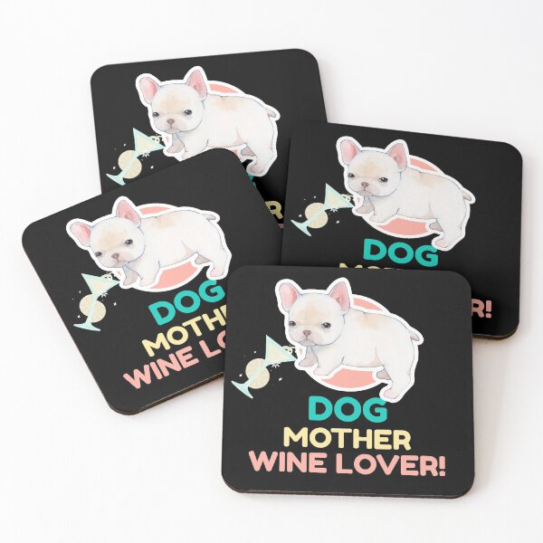 Item preview, Dog Mother Wine Lover new trending funny quote design  designed and sold by TeenLake.