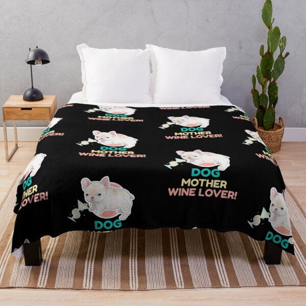 Item preview, Dog Mother Wine Lover new trending funny quote design  designed and sold by TeenLake.