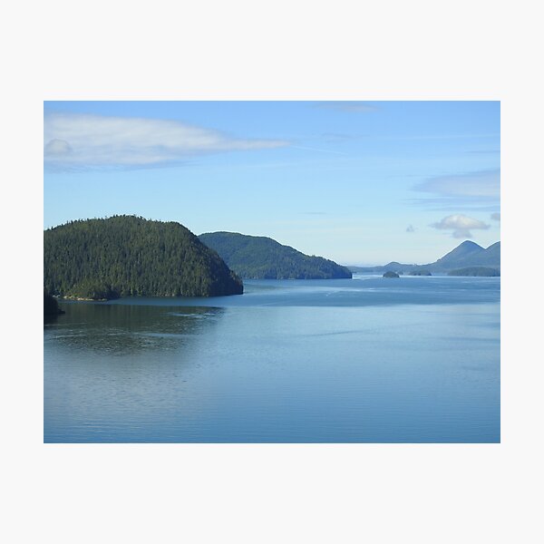 Tlupana Inlet - Bligh Island - The Wall - Nootka Sound Photographic Print