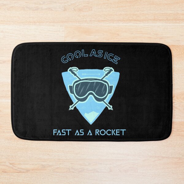 Item preview, Cool as Ice - Fast as a Rocket - Powder Freeride Skiing and Snowboarding designed and sold by JJWilsonTees.