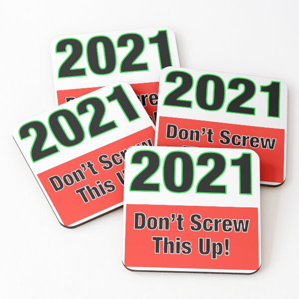 Item preview, 2021 Don’t Screw This Up! designed and sold by TJHstudio.