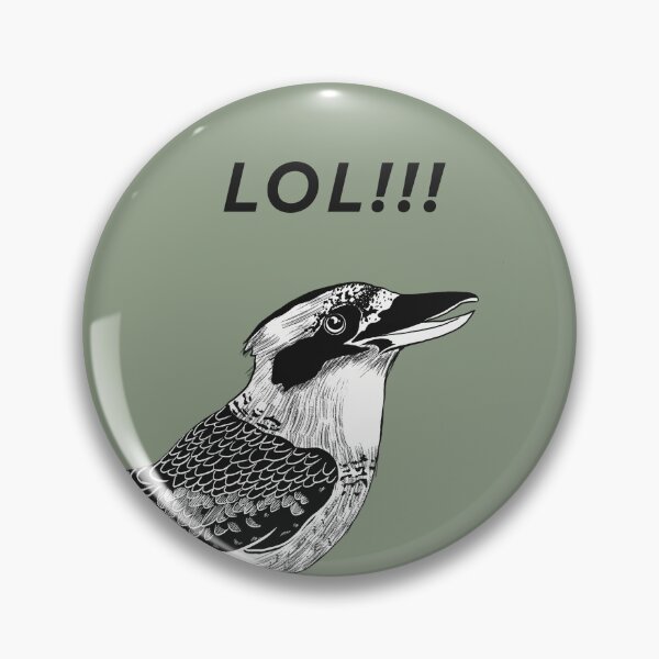 Item preview, Australian Laughing Kookaburra LOL designed and sold by Afifah Intanjudin.