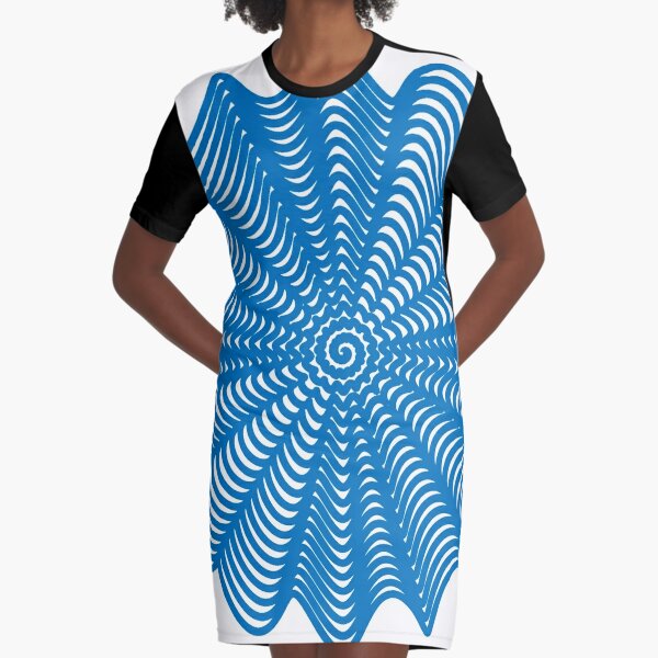 Pattern Graphic T-Shirt Dress