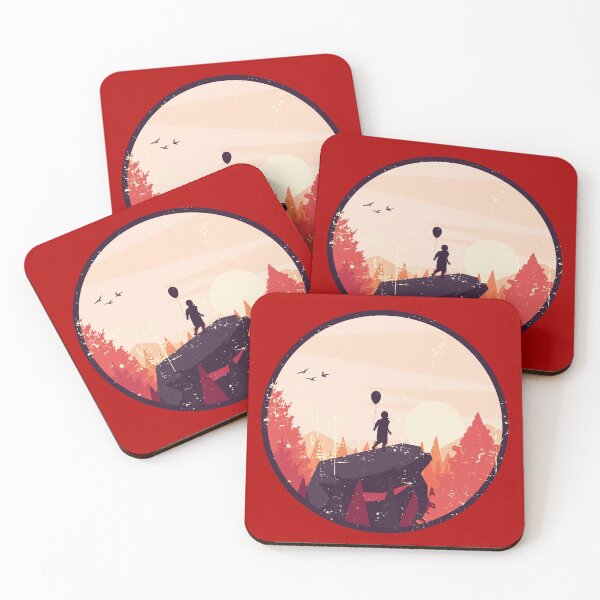 Item preview, Vintage hiking kid with balloon designed and sold by Piztees.
