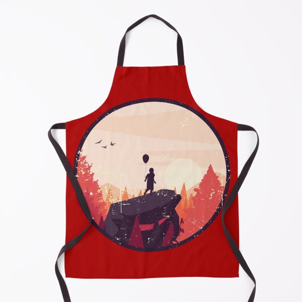 Item preview, Vintage hiking kid with balloon designed and sold by Piztees.