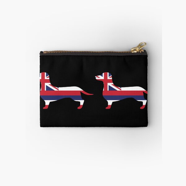 Item preview, Hawaii Dachshund Flag designed and sold by Wienerful.