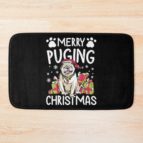 Item preview, Christmas Merry Puging Xmas Pug Dog Lover Gift designed and sold by haselshirt.