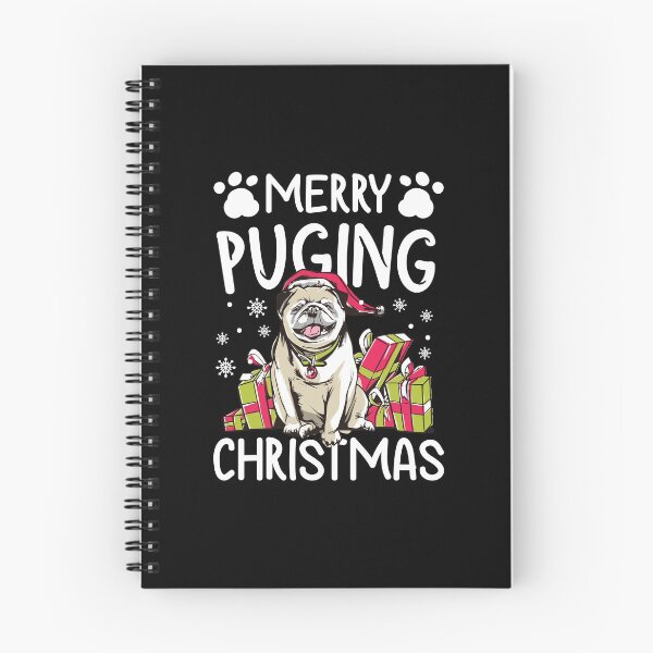 Item preview, Christmas Merry Puging Xmas Pug Dog Lover Gift designed and sold by haselshirt.