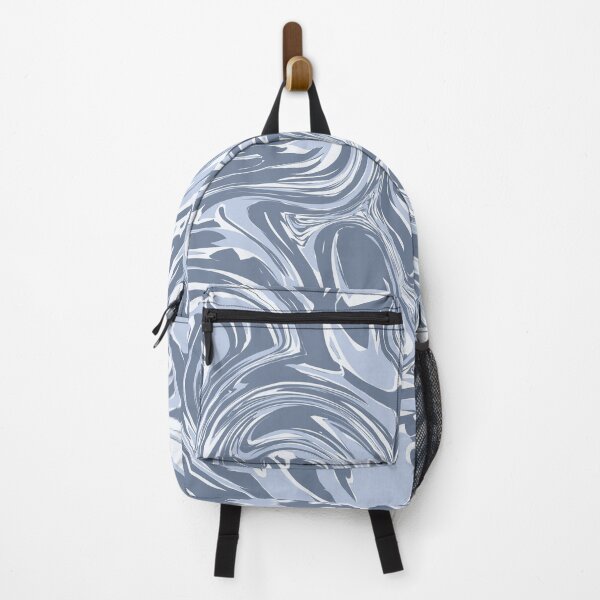 Item preview, Dark Blue Abstract Marble Swirl designed and sold by Abbara.
