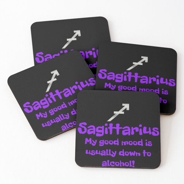 Item preview, My good mood is usually down to alcohol Sagittarius designed and sold by Areashor.