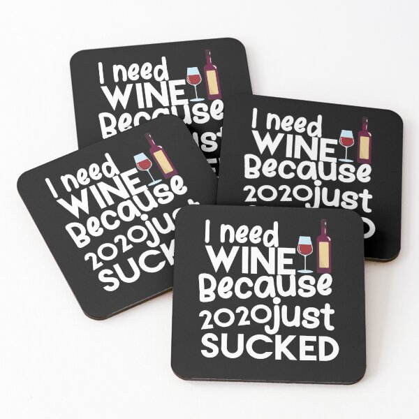 Item preview, I Need Wine Because 2020 Just Sucked Humorous Sayings Lover Cute Funny Wine Drinking Alcohol Lovers Gift Ideas designed and sold by Akmloza.