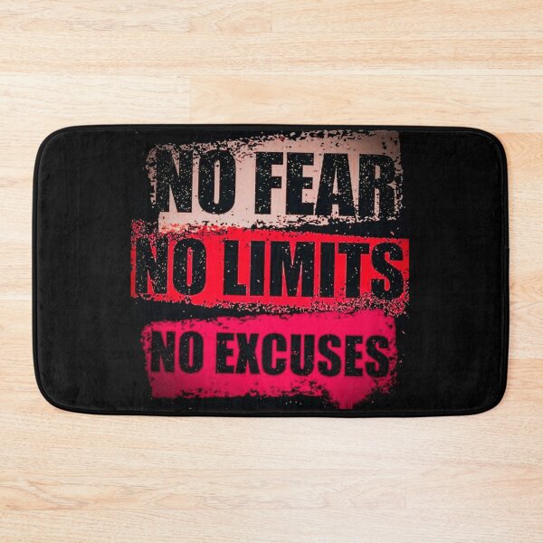 Item preview, No fear no limits no excuses  designed and sold by Ani1111.