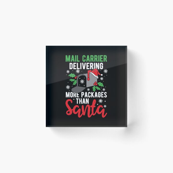 Item preview, Christmas Funny Holiday Mailman Postman Saying designed and sold by haselshirt.