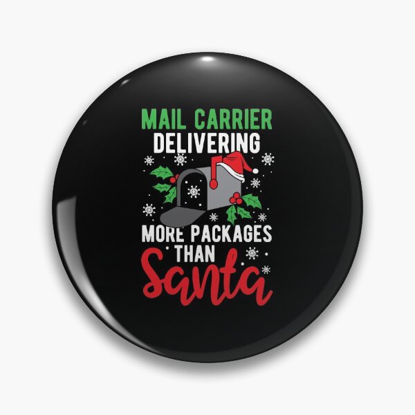Item preview, Christmas Funny Holiday Mailman Postman Saying designed and sold by haselshirt.