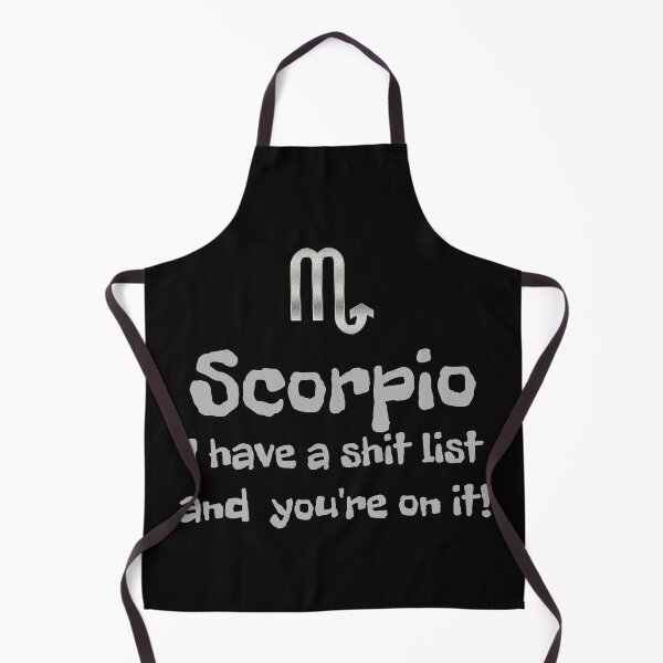 Item preview, I have a shit list and you're on it Scorpio designed and sold by Areashor.