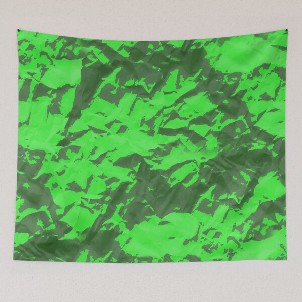 Item preview, Green crumpled paper pattern designed and sold by Galina Kostyaeva.