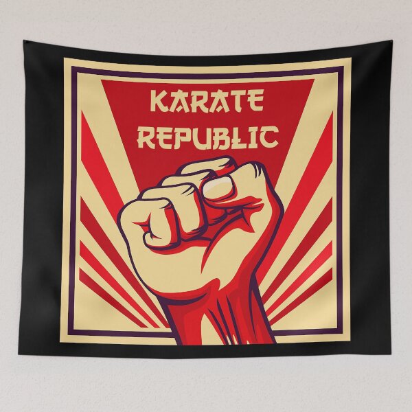 Item preview, Karate Republic - Martial Arts Design designed and sold by Zanshin-Art.