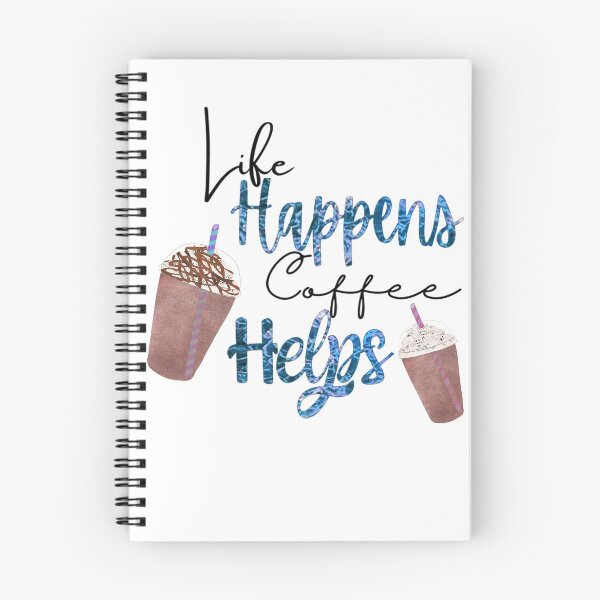 Item preview, Life Happens Coffee ayuda designed and sold by SimpleJoyArts.
