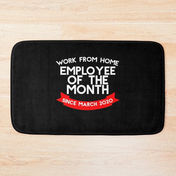 Item preview, Work From Home Employee Of The Month Self Isolating Virtual Funny Social Distancing Self Quarantine Freelancer designed and sold by Akmloza.