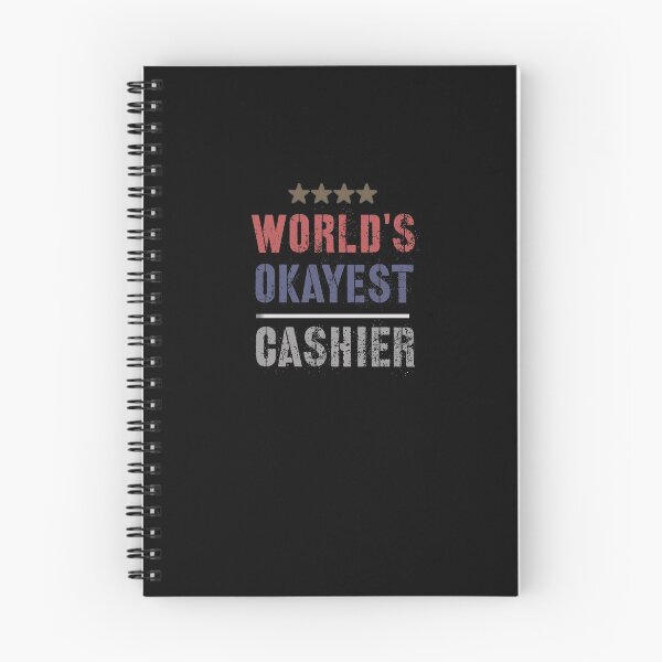 Item preview, WORLDS OKAYEST CASHIER designed and sold by 30-Merch.